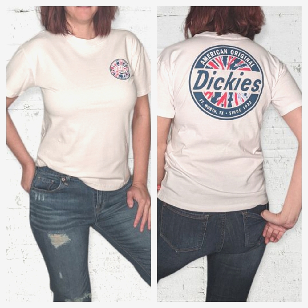 DICKIES Women's Gradient Boyfriend T-shirt ~ NWT